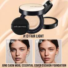 JUNG SAEM MOOL 基础遮瑕气垫粉底液#13 Fair Light，气垫替换芯，持久遮瑕，轻盈透气，易于补妆，微粉技术，适合所有肤质，敏感肌肤适用，日常使用及特殊场合使用 - #13 fair light - 查看 7