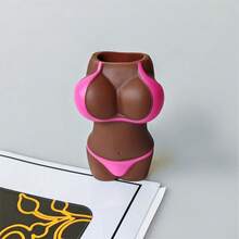 1/2pcs New Sexy Bikini Silicone Lighter Case, Lighter & Lipstick Protective Cover, Anti-Drop Silicone Sleeve, Smoking Accessories (Lighter Not Included)