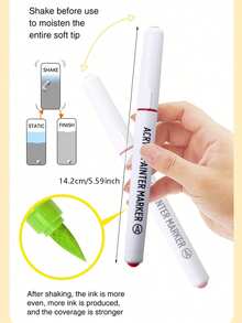 Set di 171 colori di pennarelli acrilici liquidi diretti Languo, penne riempitive con testina morbida e capacità elevata, colori macaron, grigio, marrone e colorati, adatti per studenti, pittura di personaggi dei cartoni animati, impermeabili per carta, arte fai-da-te, graffiti su pietra, vetro e ceramica, disponibili in 207 colori, idea regalo, essenziali per il ritorno a scuola, forniture per l'arte di San Valentino, set di cancelleria