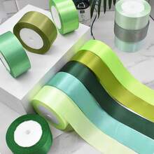 1 pièce/3 pièces/5 pièces Accessoires pour cheveux en ruban de satin large de 4 cm. Idéal pour la décoration de gâteaux, le DIY, les bouquets de fleurs, les roses et l'emballage cadeau, les mariages, les fêtes, la décoration de gâteaux d'anniversaire