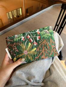 便携式化妆包|化妆包|可爱旅行包|少女碎花化妆包|甜美收纳包|少女礼物|女士夏季化妆包|法式化妆包|复古化妆品收纳包|旅行洗漱包，可装化妆刷、护肤品和凝胶指甲油 - 送给女孩、朋友的完美礼物，适合生日、婚礼、派对等场合，包含化妆用品、化妆工具、收纳包|旅行用品、化妆包、旅行必备 - 彩色 - 查看 10