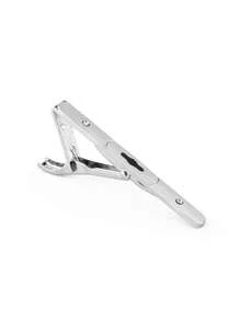 1 pezzo Fermaglio per cravatta da uomo basic da 6,2 cm, accessorio per abito monouso, essenziale per gli uomini