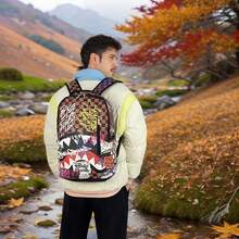 Crossbody Bag, Sling Bag, Waist Pack, Multi-Function Crossbody Bag, Small Crossbody Bag, Casual & Fashionable Water-Resistant Phone Chest Bag Belt Bag For Men Pouch Phone Bag , Vintage, Holiday, Camping, Y2k, Travel Bags - 棕色 - 查看 8