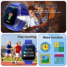 Kids Smart Watch With Camera, Photo Album, 18 Built-In Games, Calculator, Calendar, LED Light - The Perfect Holiday Gift For Children! - Multicolor - View 7