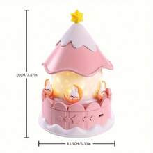 21-In-1 Decorative Art Style Home Planetarium Projector, 360° Rotating LED Starry Sky Night Light Projector, Dimmable, USB Powered, Universal Holiday Theme Starry Sky Patterns, With Starry Sky Light Projection Function, Suitable For Bedroom, Birthday, Christmas And Other Occasions - 21 In 1 Films - View 4