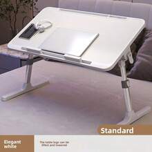 1 pieza Mesa plegable ajustable para portátil, bandeja de cama portátil para dormitorio, estudio, portátil - Multicolor - Ver 15