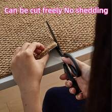 Modern Pineapple Pattern Non-Slip Doormat - Quick Dry, Rectangular Carpet Suitable For Entryway And Bathroom, Thick Polyester Blend, PVC Backing, Stain Resistant, Gray, Bathroom RugChristmas Decor Kitchen Rug - Grey - View 8