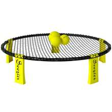 Portable Mini Roundnet Game Set With 3 Balls, Pump & Carrying Bag – Fun Outdoor Family Beach Games For All Ages