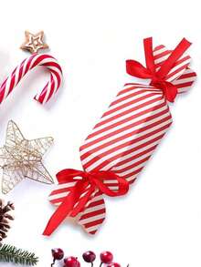 45/90 Pcs Red Gift Boxes With Ribbons, Multi-Purpose Paper Gift Boxes, Suitable For Carnival, Christmas, Thanksgiving, New Year, And Multi-Functional Party Gift Box Packaging