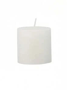 European Classic Ivory White Cylindrical Candle / Heart-Tip Pillar Candle, Scented Candle, Multiple Sizes Available, Ideal For Wedding Decor, Home Decoration, Festivals, Birthday Parties, Proposal Settings, Photo Props, Church Prayers, Romantic Candlelit Dinners, Women's Candle Gifts, Illumination Candles