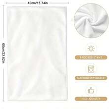 2pcs/Set Festive Christmas Kitchen Towel Rags, Santa Claus & Reindeer Design, Red Plaid With White Trim, Soft Microfiber Dishcloth For Cooking, Baking, Housewarming Gift, Holiday Bathroom & Kitchen Decor, Christmas Kitchen Decorations - Multicolor - View 3