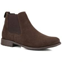 Men's Chelsea Boot Country Leather Suede - Coffee - View 4
