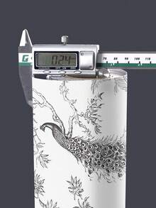 1 rouleau de 1m/3m/5m de papier peint adhésif vintage noir à motif floral et paon, convient pour la rénovation de la maison, la décoration de la pièce, le recouvrement d'armoires, la décoration de la salle de bain, les murs en vinyle, le DIY, imperméable, résistant aux taches, avec doublure en aluminium, non transparent, facile à nettoyer, flexible et résistant aux déchirures