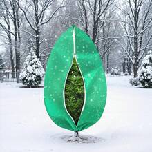 2Packs Large Plant Frost Protection Covers With Zipper - Extra Thick Winter Frost Blankets For Trees & Shrubs
