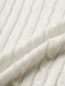 Women's Knitted Long Sleeve T-Shirt, Freeform Style, Fashionable & Minimalist, Suitable For Business, Casual, Commute, Elegant Vacation Wear, Warm, High-End, Versatile, Slimming, Victory Day, Cute, Retro Korean Style