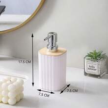 Juego de 4/6 piezas, Dispensador de baño multifuncional, Accesorios de baño, Portacepillos de dientes, Vaso para enjuague bucal, Dispensador de jabón, Jabonera, Cepillo de baño, Papelera, Suministros de baño, Herramienta de limpieza