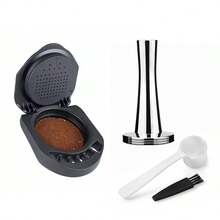 1pc Refillable Adapter, Compatible With Espresso Machines, Coffee Accessories - Black - View 10