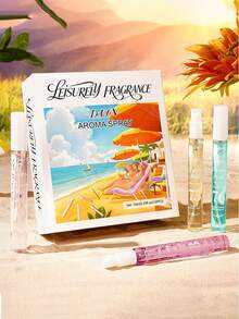 Conjunto de 10 frascos de 10ml com fragrâncias diferentes (1 unidade, 5 unidades ou 10 unidades), incluindo coco, frutas, baunilha, caramelo, nozes, lavanda, leite, rosa, âmbar e sândalo. Fragrância de longa duração, com múltiplas camadas de aromas, ideal para uso diário. Perfeito para presentear em festas e viagens. Conjunto de mini perfumes unissex com fragrância de baunilha de longa duração e embalagem compacta.