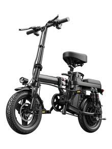 500W Lightweight Folding Electric Bike - 20 Mph, 35 Mile Range, 48V 15AH Removable Battery, Front Headlight & Disc Brakes, 385 Lb Load Capacity, Alloy Steel Frame, Black, City Commuting, Stylish Design, Sturdy Construction, Adult-Specific - 美規A型插(110-127V) - 查看 8