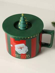 Nordic Christmas Style Mug, Creative Office Coffee Cup, Couple Home Christmas Gift Set, Christmas Decoration, Best Christmas Gift For Family And Friends - Multicolor - View 10