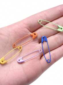 30 chiếc kim băng nhiều màu, kích thước 6x30mm, có tay cầm bằng nhựa, thích hợp cho việc may vá và làm trang sức thủ công - Phụ kiện may vá bền chắc. - Nhiều màu - Xem 4