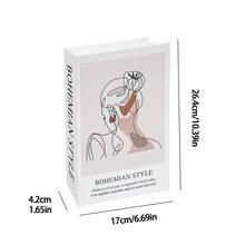 3 Peças de Livros Decorativos Dobráveis, Livros Decorativos Minimalistas para Casa, Escritório, Showroom