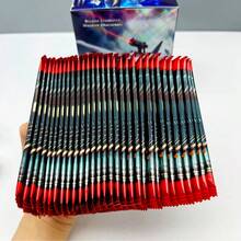 30 Cards - Tralala TungTung Sahur: Mythical Mountain And Sea Series Strategy Card Game, Each Pack Contains 5 Smooth Laser-Printed Basic Cards, Anime-Style Battle Collectible Cards, Random Outer Packaging - A Meaningful Gift For Friends Who Love Animation - Multicolor - View 2