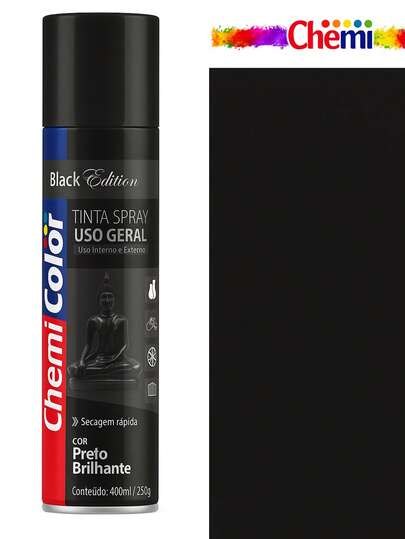 Tinta Spray Uso Geral Chemicolor 400ml – Pintura Prática, Rápida e Durável