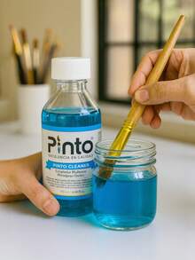 Limpiador multiusos para limpieza profunda ideal para pinceles, estilógrafos, aerógrafos, pintarrón, jeyería.  Excelencia en calidad - limpiador - Ver 3