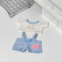 [Clothes Only] Creative New 20cm Celebrity Doll Cute Big Mouth Bib Pants, No Attributes, High-Quality In Stock, Also Suitable For Other 20cm Dolls - Multicolor - View 8