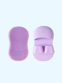 1 chiếc cọ rửa mặt hình ngón tay, cọ massage silicon mềm nhỏ cho mũi và má, tẩy trang, tẩy tế bào chết cho mặt, làm đẹp, sản phẩm chăm sóc da, spa, chăm sóc bản thân, dụng cụ chăm sóc da, chăm sóc mặt, đồ dùng thẩm mỹ, da, rửa mặt, chăm sóc da mặt - Nhiều màu - Xem 15