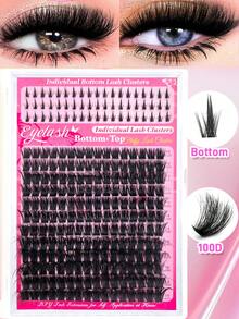 12pcs False Eyelashes Set, Including Super Dense/Extra Dense/Dense/Voluminous/Spiky/Lower Lashes, Waterproof, Suitable For Beginners And Experienced Users, Easy DIY At Home, Soft & Comfortable, Easy To Wear, Create Natural Makeup Look, Suitable For Daily Makeup - Black - View 6