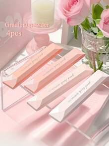 4支装双头渐变色胶点笔，必备文具，大容量，持久耐用，透明胶点，适用于手工、剪贴簿、DIY拼贴画和照片装裱、返校季、文具卷、办公用品、手工日记和艺术项目、工艺品、万圣节、婚礼等场合。 - 彩色 - 查看 11