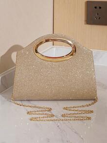 Lightweight,Business Casual Rhinestone Decor Bucket Bag Mini Drawstring Design, Clear Bag Faux Pearl Bag Evening Bag,Dinner Bag Glamorous,Elegant,Exquisite,Quiet Luxury Rhinestone For Party Girl,Woman,Bride Perfect For Party,Dinner/Banquetchristmas Party Dress, Perfectly Matching With Bridal Party, Best Choice Elegant Bag For Bridal Shower,Purse,Bag,Purses And Bags Women,Crossbody Bags For Women,Bolsos Para Mujer,Tote Bags For Women,Shoulder Bags,Bolsas De Mujer Bonitas - 彩色 - 查看 5
