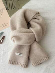 FADZOYLE 1条100%纯羊毛针织长围巾，纯色，时尚百搭，可作披肩、围巾等，大号舒适保暖，四季皆宜，秋冬季保暖柔软，时尚大码，适合日常佩戴，优雅晚宴、旅行、办公、婚礼等场合，亦可作为礼服配饰。 - 彩色 - 查看 9