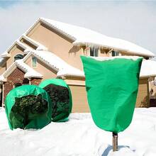 2Packs Large Plant Frost Protection Covers With Zipper - Extra Thick Winter Frost Blankets For Trees & Shrubs
