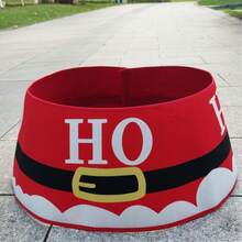 Falda de árbol de Navidad con estampado de lentejuelas 2025, falda redonda de árbol de Navidad, decoración del hogar, decoraciones navideñas, decoración de habitación, decoraciones navideñas de invierno, regalos de Navidad, decoración navideña - YINHUASW-01 - Ver 6