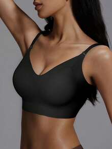 1/2 Pcs Seamless Backless Wireless Bra - 3-Way Cross-Back Design, Removable Pads & Adjustable Straps, Elegant Everyday Undergarment For Women, Comfortable Undergarment, Sleek Underwear, Smooth Texture - Nhiều màu - Xem 3