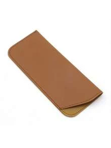 10件/5件/3件/1件皮革防水、防刮、防尘、柔软内衬口袋眼镜收纳袋，软包太阳镜收纳袋，适合日常收纳，适合外出携带，防止镜面刮花，避免摩擦眼镜及太阳镜镜面。 - 多色 - 查看 30