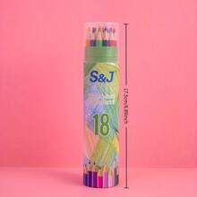 12/18/24/36/48 Colors Oil-Based Colored Pencil Set, Student Drawing Painting Coloring Pencils