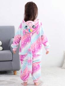 MICHLEY One-Piece Cartoon Animal Cute & Soft Sleeping Bag, Unisex, Suitable For Everyday Wear - Multicolor - View 11