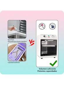 Esterilizador Uv Materiales Podologicos Ortonixia Funcional - Blanco - Ver 10