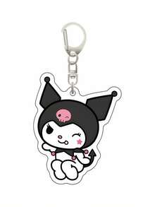 Sanrio Sanrio Kuromi Keychain Pendant, Cute Big Eared Dog, Melody Backpack Ornament Halloween Accessories Teachers Day Christmas Gift Ideas Bag Lanyards With Id Holder Car Accessories Bag Charms