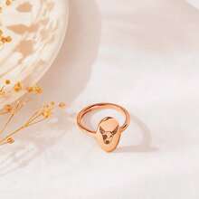 Personalized Custom Pet Portrait Ring Cat Mom Birthday Dog Remembrance Memorial Jewelry Dog Nose Pup Paw Print Cat Lover Gift For Her