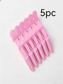 5Pcs Professional Crocodile Hair Clip For Hair Straightening, Cutting And Dyeing, Suitable For Salon, Home Use And Diy Hair Styling,Nonslip Hair Clips Accessories For Women Girls Holiday Gifts,Hairdressing Tools Fall Hair Accessories Autumn Hair Claw Fashion Claw Clips Elegant Hair Clutch Clips For Hair Winter For Vacation Outfits Woman