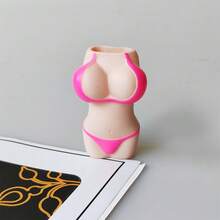 1/2pcs New Sexy Bikini Silicone Lighter Case, Lighter & Lipstick Protective Cover, Anti-Drop Silicone Sleeve, Smoking Accessories (Lighter Not Included)