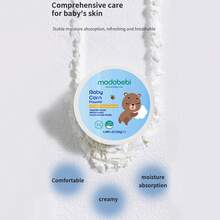 Modobebi Baby Corn Powder, Moisture-Wicking, Refreshing And Comfortable, Soothing Skin, All-Body Use. Natural Plant-Based Formula, Fine Powder Texture, Gentle Ingredients, No Additives.