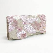 Bolso de embrague con purpurina, diseño en V, cadena de metal con purpurina y lentejuelas, bolso de fiesta de noche para bodas, cenas y uso casual, bolso de mano para mujer, regalo del Día de San Valentín