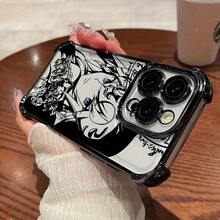 Funda de Teléfono Game Girl Fate Arthur para 16 16e 15 14 13 12 11 Pro X XR XSMAX 8 Plus, Cubierta Trasera Transparente a Prueba de Golpes - Colores mixtos - Ver 6