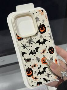 1 buc Husă de telefon moale, cu model de pânză de păianjen și liliac, impermeabilă, anti-cădere, anti-alunecare, compatibilă cu Apple, telefoane - Multicolor - Vizualizare 3